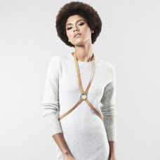 Жіноча портупея 8 Bijoux Indiscrets коричневий