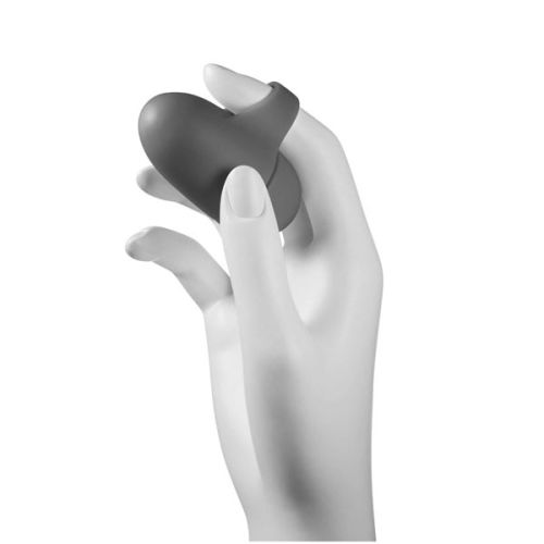 Мини-вибратор на палец для точечной стимуляции Better Than Your Ex от Bijoux Indiscrets серый