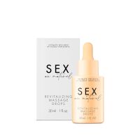 Краплі для інтимного масажу Revitalising Intimate Massage Drops 30 мл Sex au Naturel by Bijoux Indiscrets