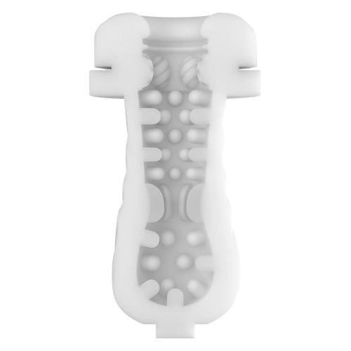 Автоматический мастурбатор в колбе с вибрацией и подогревом черный Blush M for Men 