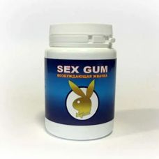 Возбуждающая жвачка для двоих Loveshop Sex Gum 20 штук