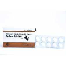 Возбуждающие таблетки для мужчин Loveshop Cenforce Soft 100 мг 10 таблеток