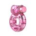 Эрекционное кольцо с вибрацией и стимуляцией клитора LYBAILE Vibrator & condom розовый Эрекционное кольцо с вибрацией и стимуляцией клитора LYBAILE Vibrator & condom розовый