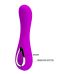 Вібратор вагінальний із стимуляцією точки Джі фіолетового кольору Pretty Love RUSH