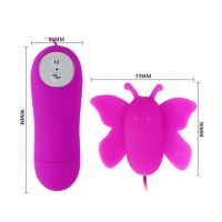 Вибратор-бабочка для клитора MINI LOVE EGGS BI-014143