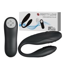Вібратор для пари силіконовий Pretty Love INDULGENCE PLUS BI-014145-1