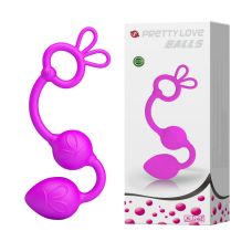 Анальні кульки фіолетові Pretty Love BALLS