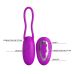 Виброяйцо с пультом ДУ фиолетовое PrettyLove - DAVE 12 Functions