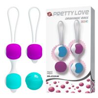 Вагінальні кульки PRETTY LOVE Orgasmic ball BI-014265