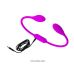 Гибкий вибростимулятор унисекс для пар силиконовый розовый Lybaile Dream Lover's Whip 