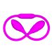 Двухсторонний вибратор для пар фиолетовый LYBAILE PRETTY LOVE Dream Lover's Whip