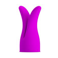 Масажер у вигляді мікрофона силіконовий POWER WAND L 255 мм d 42 мм з насадкою DARREN L 110 мм d 50 мм