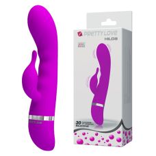 Вибратор со стимуляцией клитора и точки G Pretty Love HILDA 