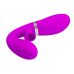Двухсторонний вибростимулятор точки G с вакуумной стимуляцией фиолетового цвета PRETTY LOVE MAGIC FINGER
