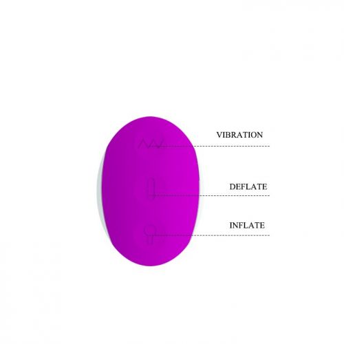 Вибратор со стимуляцией клитора фиолетовый PRETTY LOVE - DOUGLAS LYBAILE