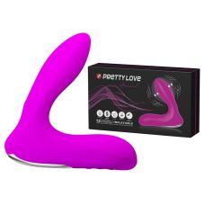 Вібратор для простати розширюється силіконовий рожевий PRETTY LOVE LEONARD