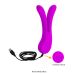Силиконовый вибратор кролик для точки G фиолетовый Pretty Love Ulysses