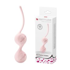 Вагинальные шарики на сцепке LYBAILE Pretty Love Kegel телесный