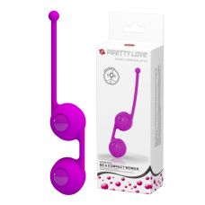 Вагинальные шарики фиолетовые Lybaile Pretty Love Kegel 