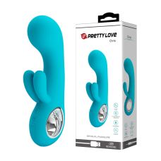 Вибратор силиконовый зайчик  Pretty Love Chris