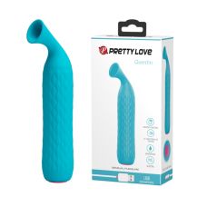 Бесконтактный вакуумный стимулятор бирюзовый Pretty Love Quentin