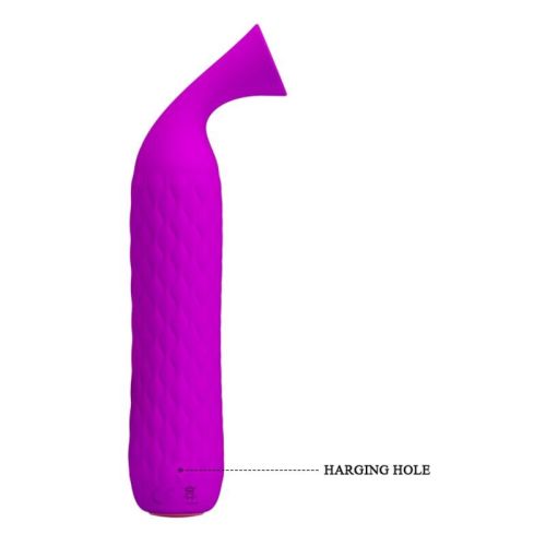 Силиконовый вибратор с вакуумным стимулятором фиолетовый Pretty Love Jonas Силиконовый вибратор с вакуумным стимулятором фиолетовый Pretty Love Jonas