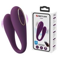 Смарт вібратор для пар фіолетового кольору Lybaile Pretty Love August