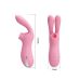 Вакуумний силіконовий вібростимулятор-кролик для вагіни і клітора рожевий Pretty Love Ralap Вакуумний силіконовий вібростимулятор-кролик для вагіни і клітора рожевий Pretty Love Ralap