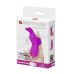 Кліторальний стимулятор на палець фіолетового кольору Pretty Love Finger Bunny