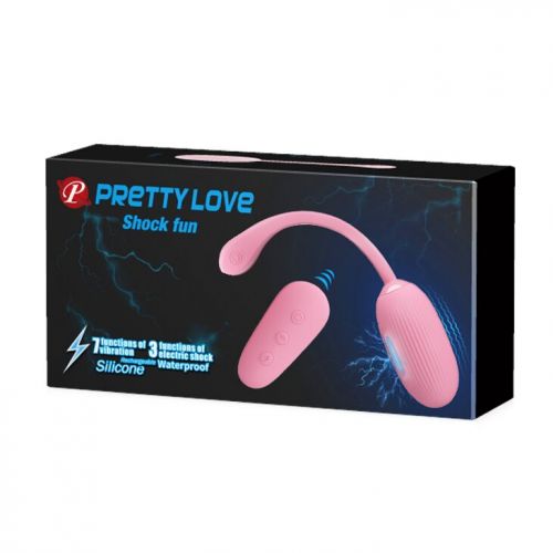 Виброяйцо-электростимулятор Pretty Love Shock Fun BI-014609W-1
