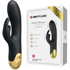 Вібратор з кліторальною стимуляцією Pretty Love Double Pleasure
