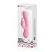 Вибратор с отростком для клитора нежно розового цвета LYBAILE Pretty Love Broderick