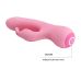 Вибратор с отростком для клитора нежно розового цвета LYBAILE Pretty Love Broderick