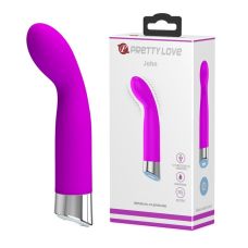 Вібратор для стимуляції клітора рожевий Pretty Love John