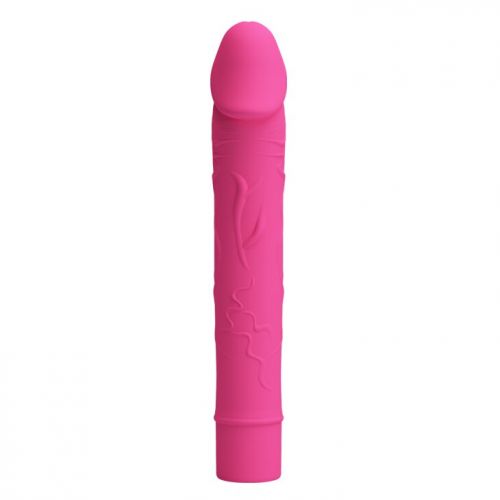 Вибратор силиконовый ярко-розовый PRETTY LOVE VIC BI-014701