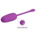 Виброяйцо с рельефом фиолетовое Pretty Love MARINA
