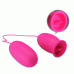 Виброяйцо с стимулятором клитора розовое Lybaile PRETTY LOVE DAISY