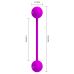 Силиконовые вагинальные шарики фиолетовые Pretty Love Kegel Ball III Силиконовые вагинальные шарики фиолетовые Pretty Love Kegel Ball III