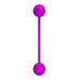 Силиконовые вагинальные шарики фиолетовые Pretty Love Kegel Ball III Силиконовые вагинальные шарики фиолетовые Pretty Love Kegel Ball III