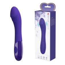 Вибратор реалистичный для точки G фиолетового цвета Lybaile Pretty Love Elemental Youth