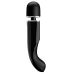 Вибромассажер пульсатор универсальный в форме микрофона черного цвета Pretty Love SUPER POWER
