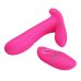 Вібратор вагінальний з стимулятором клітора на пульті ДУ рожевий Pretty Love Remote Control Massager