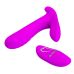 Вібратор зі стимулятором клітора фіолетовий PRETTY LOVE Remote Control Massager
