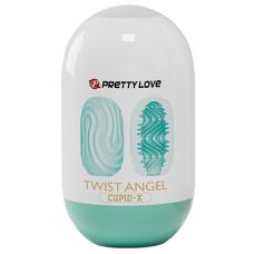 Мастурбатор яйце блакитного кольору Pretty Love Twist Angel Cupid X