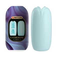 Мастурбатор яйцо голубого цвета Lybaile Pretty Love Catherine Olga 