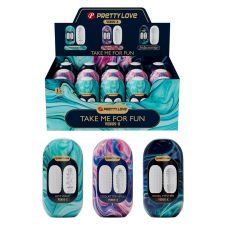 Набор мастурбаторов яиц белого цвета Lybaile Pretty Love Venus X 15 штук