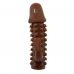 Насадка на пенис - презерватив коричневая BI-016004-0902S