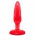 Анальна пробка на присоску Червона Butt plug LYBAILE