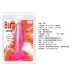 Анальная пробка на присоске розовая BAILE Butt Plug