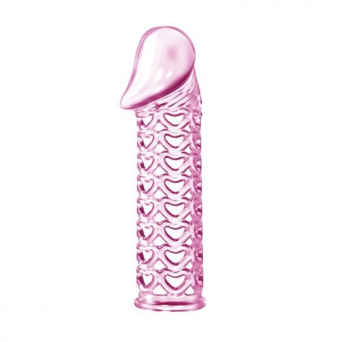 Удлиняющая насадка на пенис-презерватив Male-wear net sleeve